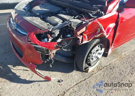 2017 Hyundai Accent Se z USA, uszkodzony, nr VIN KMHCT4AE0HU378681